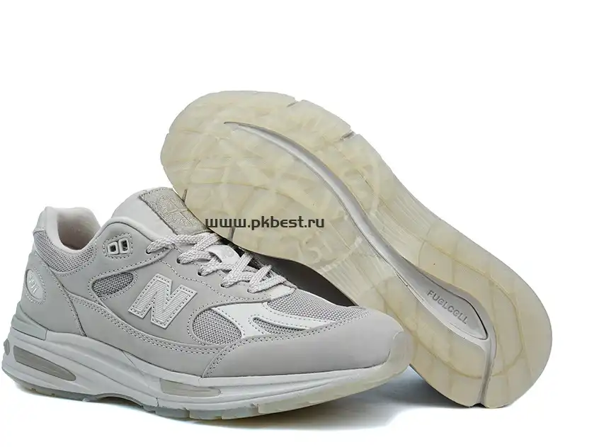 PK GOD STONE ISLAND x  New Balance NB 991 V2 gray RETAIL MATERIALS READY TO SHIP