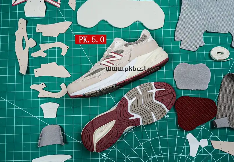 PK GOD Loro Piana x  New Balance NB 990 V6 gray  RETAIL MATERIALS READY TO SHIP