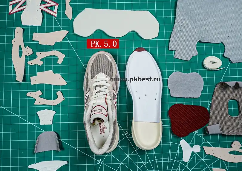 PK GOD Loro Piana x  New Balance NB 990 V6 gray  RETAIL MATERIALS READY TO SHIP