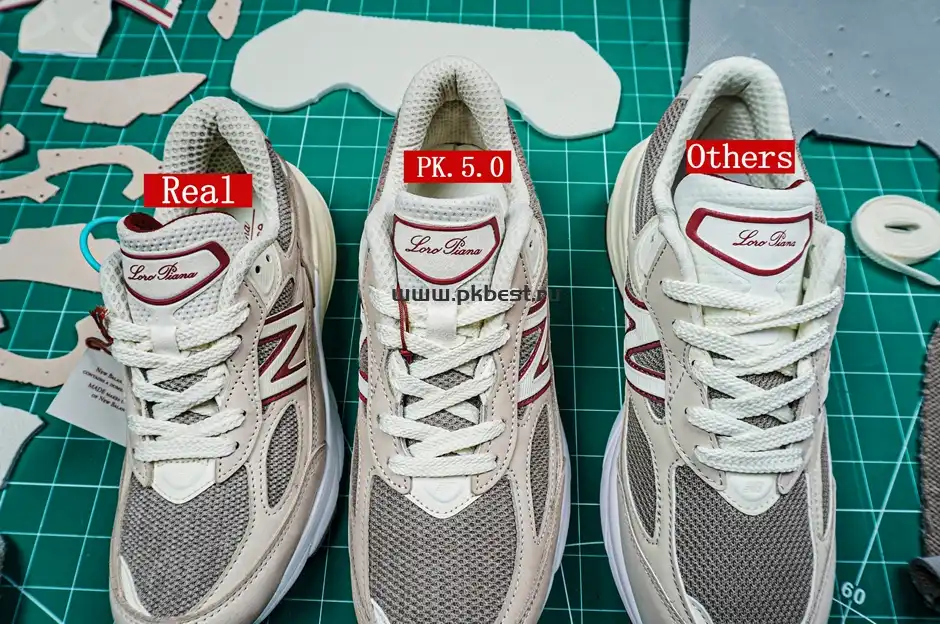 PK GOD Loro Piana x  New Balance NB 990 V6 gray  RETAIL MATERIALS READY TO SHIP