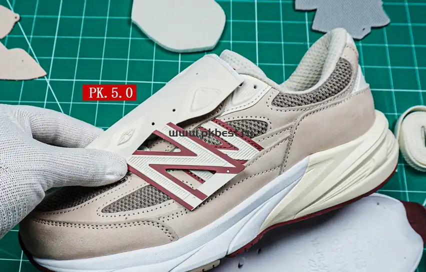 PK GOD Loro Piana x  New Balance NB 990 V6 gray  RETAIL MATERIALS READY TO SHIP