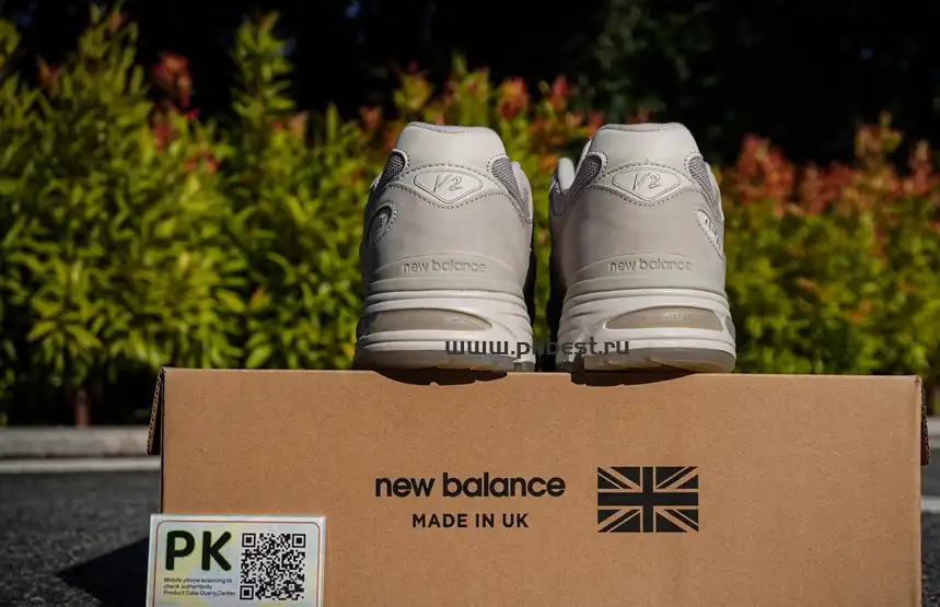 PK GOD STONE ISLAND x  New Balance NB 991 V2 gray RETAIL MATERIALS READY TO SHIP