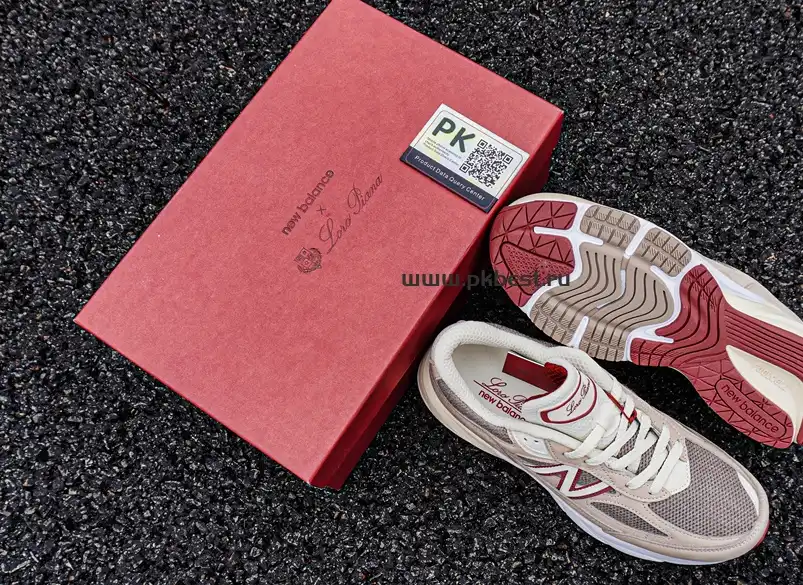 PK GOD Loro Piana x  New Balance NB 990 V6 gray  RETAIL MATERIALS READY TO SHIP