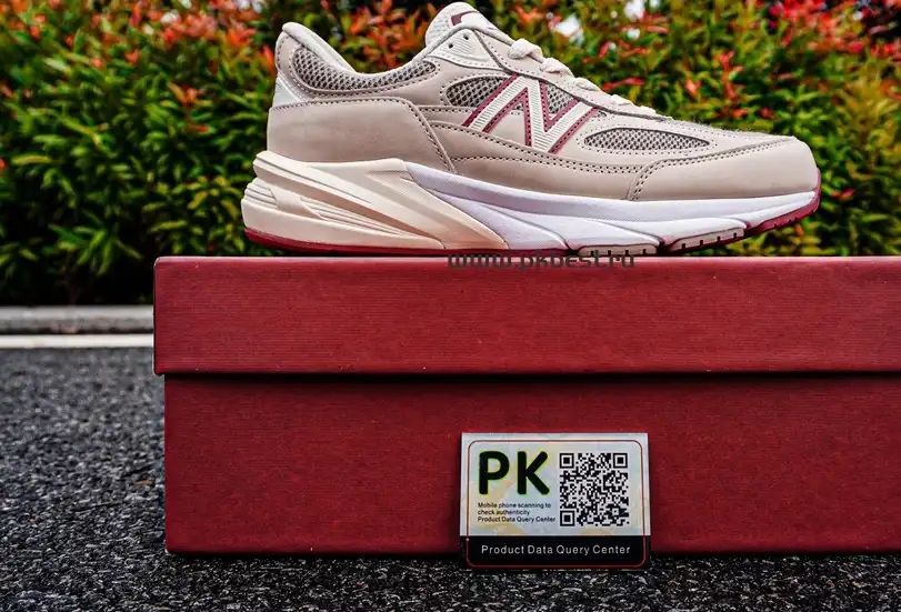 PK GOD Loro Piana x  New Balance NB 990 V6 gray  RETAIL MATERIALS READY TO SHIP