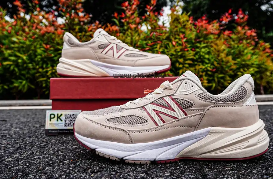 PK GOD Loro Piana x  New Balance NB 990 V6 gray  RETAIL MATERIALS READY TO SHIP