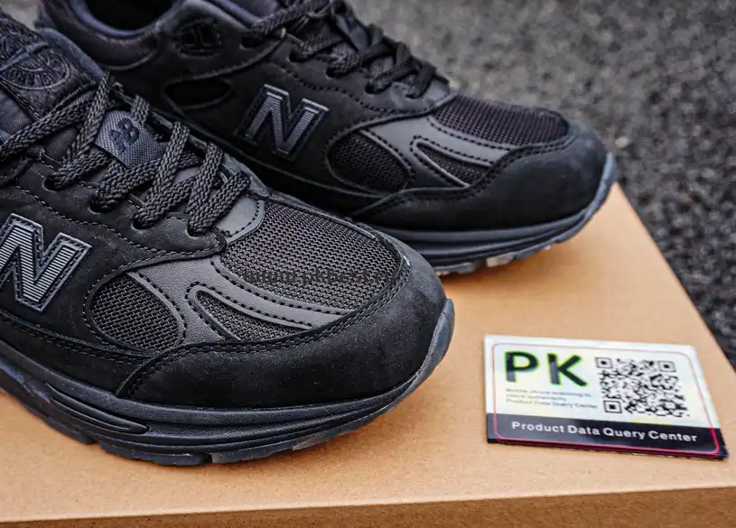 PK GOD STONE ISLAND x  New Balance NB 991 v2 black RETAIL MATERIALS READY TO SHIP