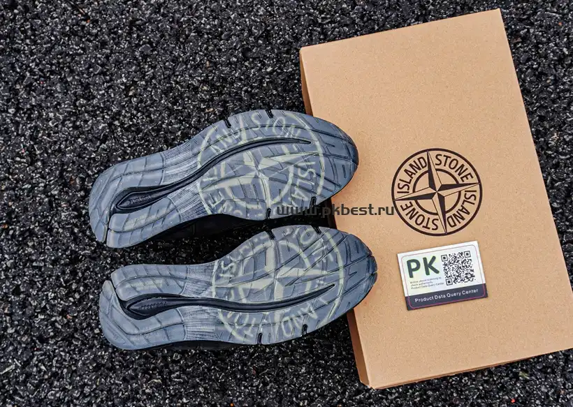 PK GOD STONE ISLAND x  New Balance NB 991 v2 black RETAIL MATERIALS READY TO SHIP