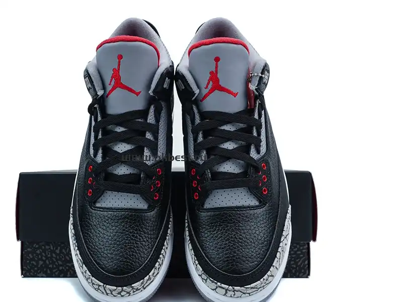 PK GOD Air Jordan 3 Retro Black Cement RETAIL MATERIALS READY TO SHIP