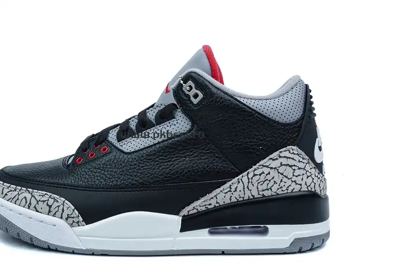 PK GOD Air Jordan 3 Retro Black Cement RETAIL MATERIALS READY TO SHIP