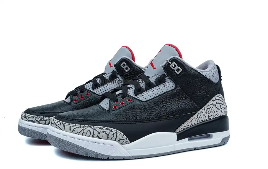 PK GOD Air Jordan 3 Retro Black Cement RETAIL MATERIALS READY TO SHIP