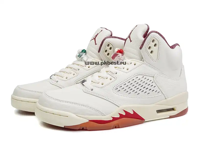 PK GOD Jordan Air Jordan 5 “EL GRITO”White green orange RETAIL MATERIALS READY TO SHIP