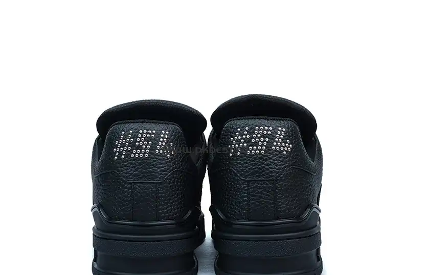 PK GOD LOUIS VUITTON Trainer black RETAIL MATERIALS READY TO SHIP