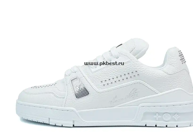 PK GOD LOUIS VUITTON Trainer white RETAIL MATERIALS READY TO SHIP