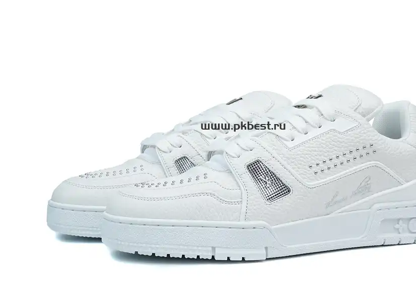 PK GOD LOUIS VUITTON Trainer white RETAIL MATERIALS READY TO SHIP