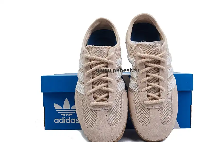 PK GOD CLOT x adidas originals GAZELLE “HALO IVORY”cream-coloured RETAIL MATERIALS READY TO SHIP