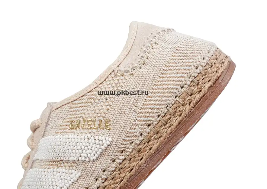 PK GOD CLOT x adidas originals GAZELLE “HALO IVORY”cream-coloured RETAIL MATERIALS READY TO SHIP