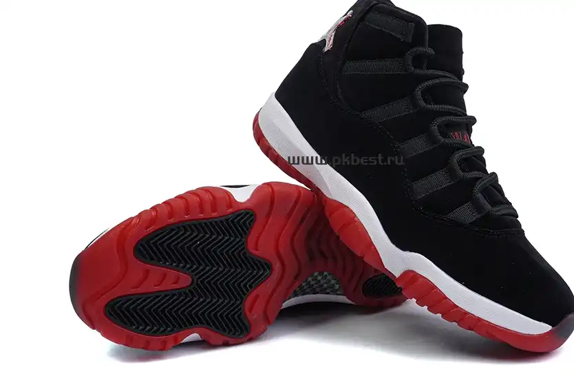 PK God 2019 year retail version Air Jordan 11 “Bred”retail materials ready to ship