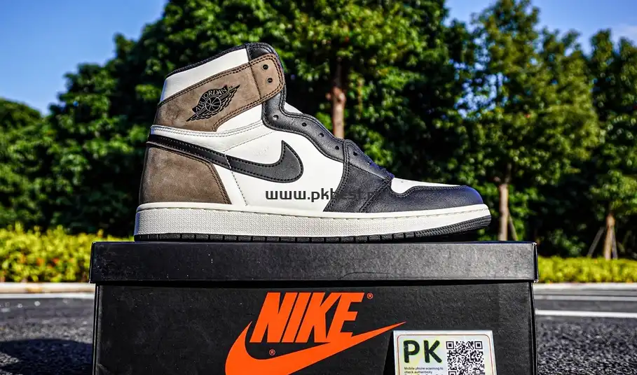 PK 5.0 Air jordan 1 High OG “Dark Mocha”retail materials ready to ship