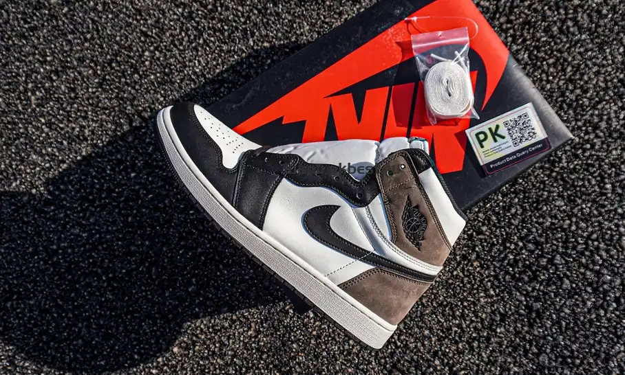 PK 5.0 Air jordan 1 High OG “Dark Mocha”retail materials ready to ship