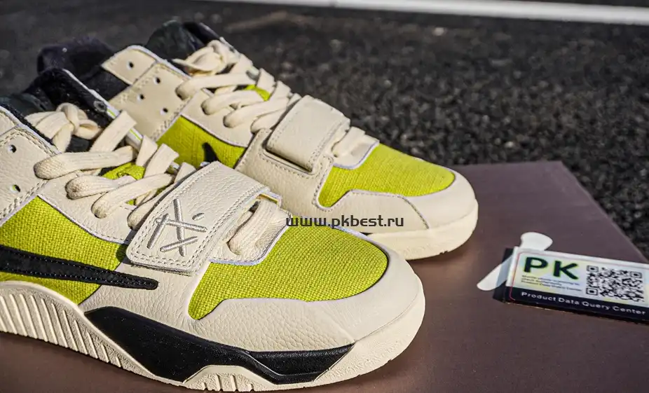 PK 5.0  Jordan Jumpman Jack TR “Bright Cactus”Beige black yellow RETAIL MATERIALS READY TO SHIP