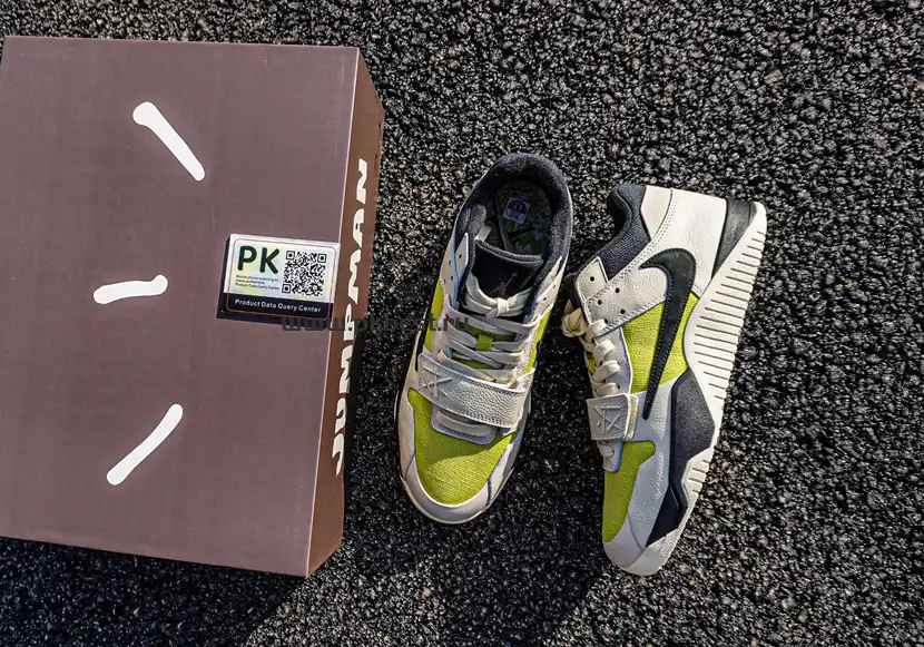 PK 5.0  Jordan Jumpman Jack TR “Bright Cactus”Beige black yellow RETAIL MATERIALS READY TO SHIP