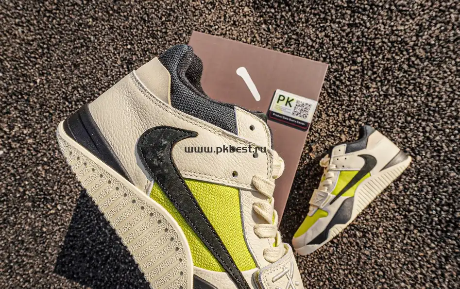 PK 5.0  Jordan Jumpman Jack TR “Bright Cactus”Beige black yellow RETAIL MATERIALS READY TO SHIP