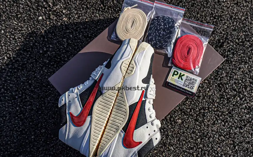 PK5.0 Travis Scott X Jumpman Jack TR University Red RETAIL MATERIALS READY TO SHIP