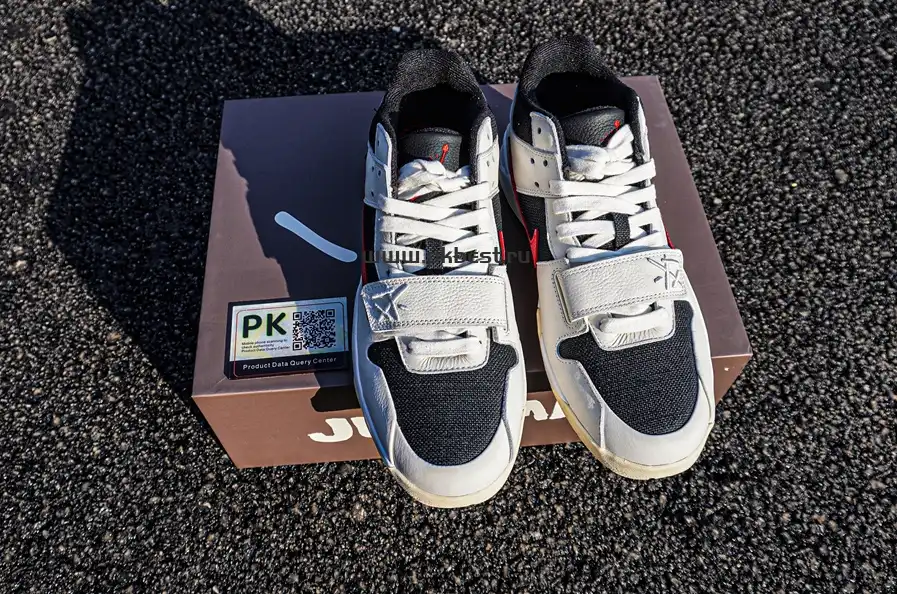 PK5.0 Travis Scott X Jumpman Jack TR University Red RETAIL MATERIALS READY TO SHIP