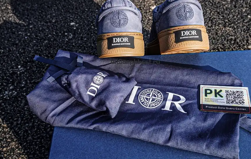 PK GOD STONE ISLAND x DIOR B33 blue RETAIL MATERIALS READY TO SHIP