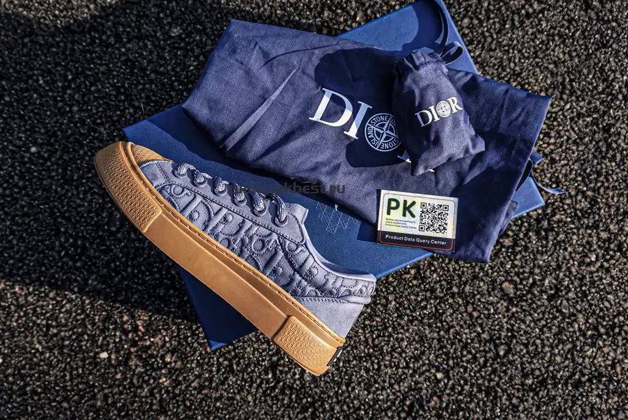 PK GOD STONE ISLAND x DIOR B33 blue RETAIL MATERIALS READY TO SHIP