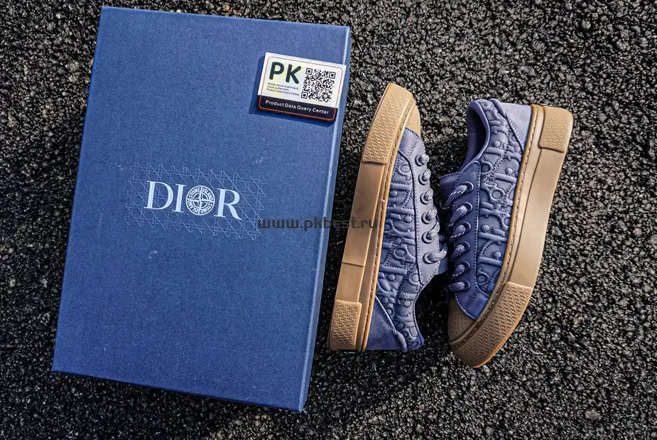 PK GOD STONE ISLAND x DIOR B33 blue RETAIL MATERIALS READY TO SHIP