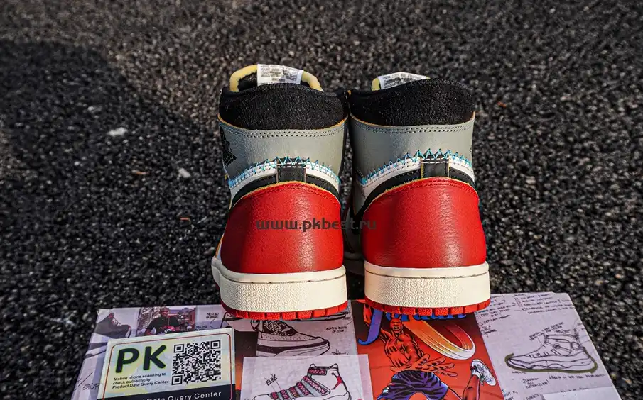 pk5.0 New batch Union x Air Jordan 1 Retro High Chicago Shadow RETAIL MATERIALS READY TO SHIP