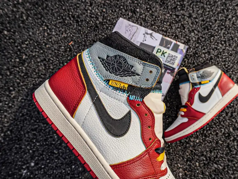 pk5.0 New batch Union x Air Jordan 1 Retro High Chicago Shadow RETAIL MATERIALS READY TO SHIP