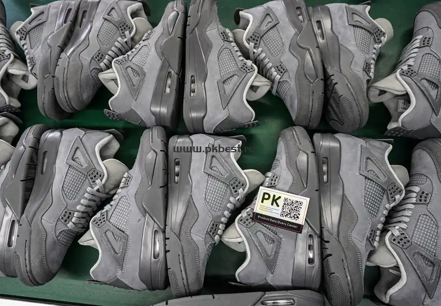 PK GOD Air Jordan 4 SE Paris Olympics Cement Grey RETAIL MATERIALS READY TO SHIP