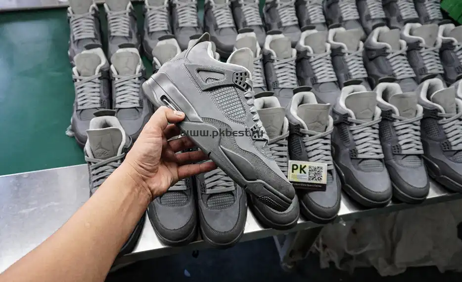 PK GOD Air Jordan 4 SE Paris Olympics Cement Grey RETAIL MATERIALS READY TO SHIP