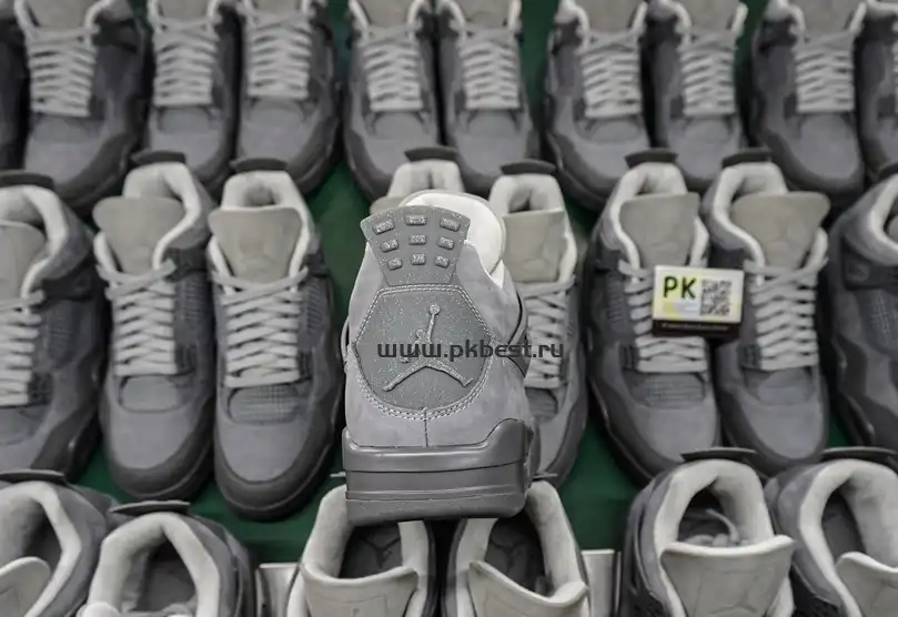 PK GOD Air Jordan 4 SE Paris Olympics Cement Grey RETAIL MATERIALS READY TO SHIP