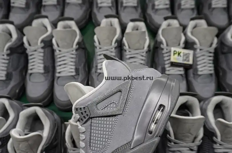 PK GOD Air Jordan 4 SE Paris Olympics Cement Grey RETAIL MATERIALS READY TO SHIP