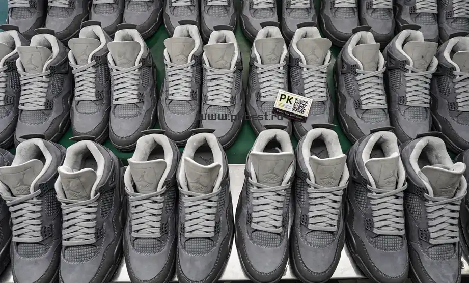 PK GOD Air Jordan 4 SE Paris Olympics Cement Grey RETAIL MATERIALS READY TO SHIP