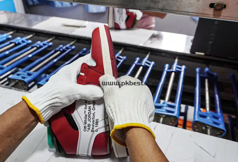 PK GOD Off-White x Air Jordan 1 Retro High OG Chicago RETAIL MATERIALS READY TO SHIP