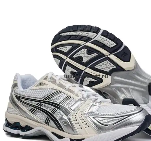 PK GOD Asics Gel-Kayano 14 Silver black RETAIL MATERIALS READY TO SHIP