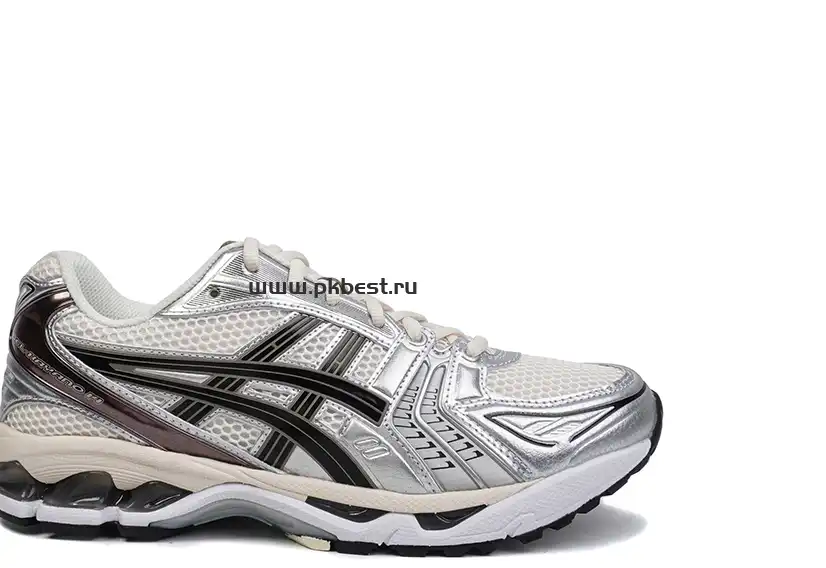 PK GOD Asics Gel-Kayano 14  Y2K  Black, white and silver RETAIL MATERIALS READY TO