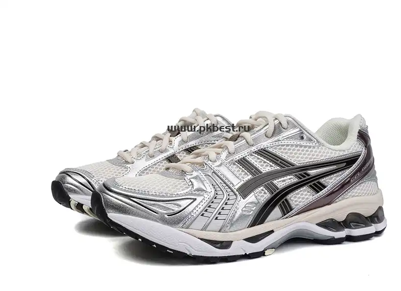 PK GOD Asics Gel-Kayano 14  Y2K  Black, white and silver RETAIL MATERIALS READY TO