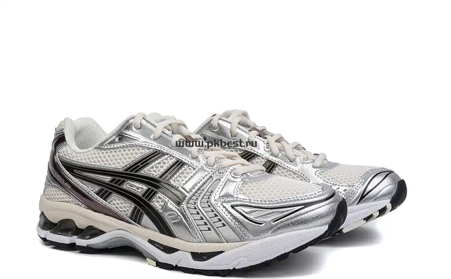 PK GOD Asics Gel-Kayano 14  Y2K  Black, white and silver RETAIL MATERIALS READY TO