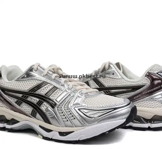 PK GOD GEL-Kayano 14 “Birch Dark Pewter” sneakers RETAIL MATERIALS READY TO SHIP