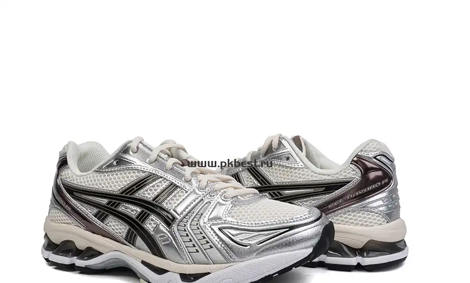 PK GOD Asics Gel-Kayano 14  Y2K  Black, white and silver RETAIL MATERIALS READY TO