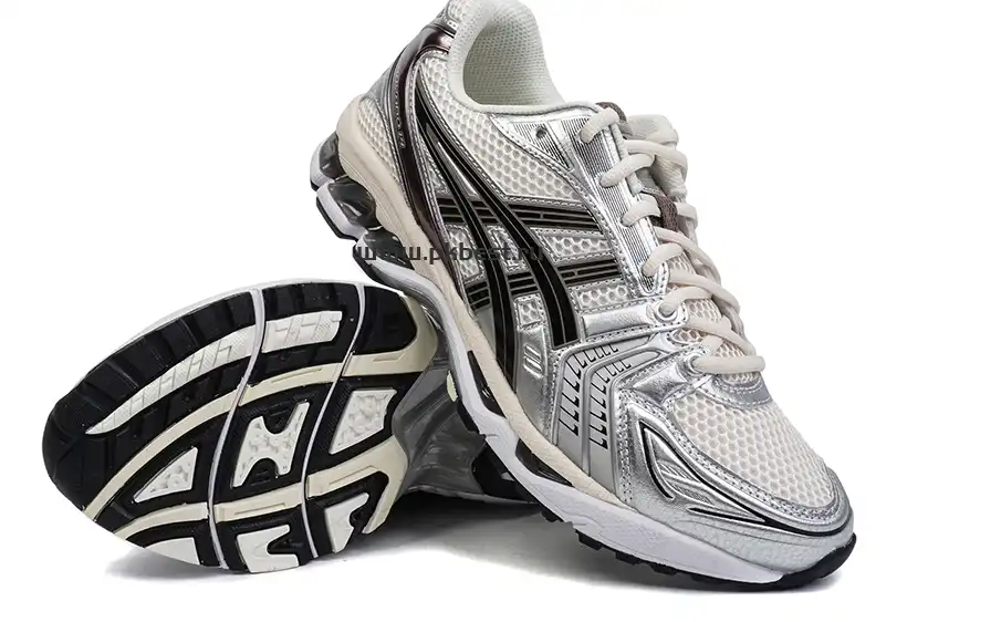 PK GOD Asics Gel-Kayano 14  Y2K  Black, white and silver RETAIL MATERIALS READY TO