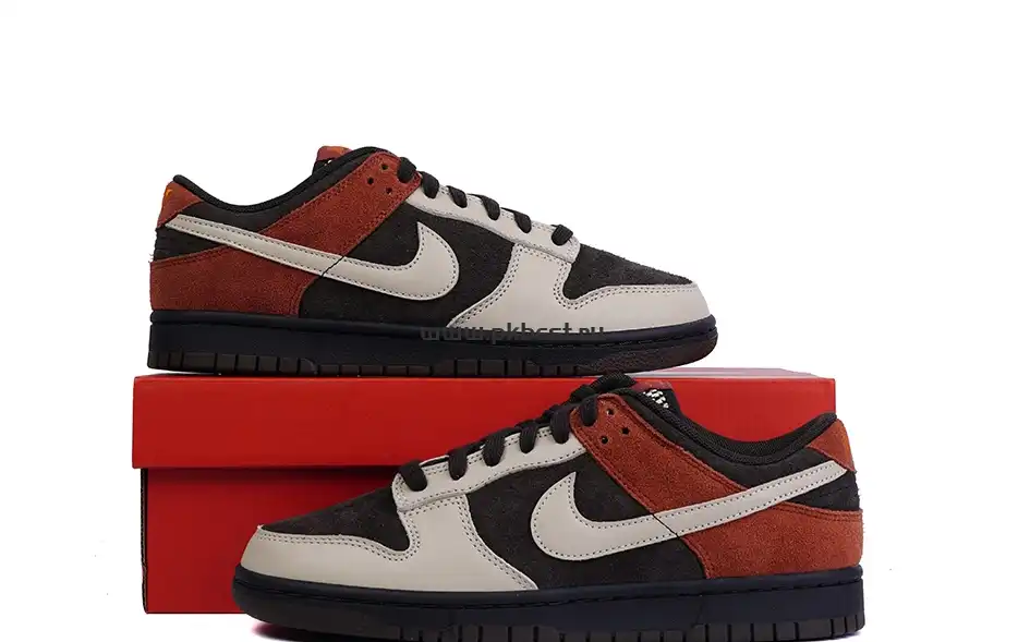 PK GOD Nike Dunk Low “Brown Panda” RETAIL MATERIALS READY TO SHIP