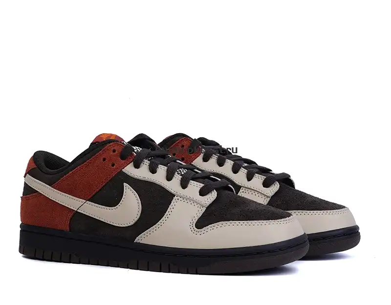 PK GOD Nike Dunk Low “Brown Panda” RETAIL MATERIALS READY TO SHIP