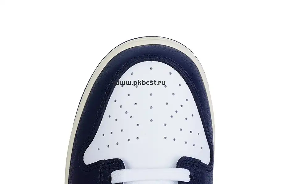 PK GOD Dunk Low Vintage Navy W RETAIL MATERIALS READY TO SHIP