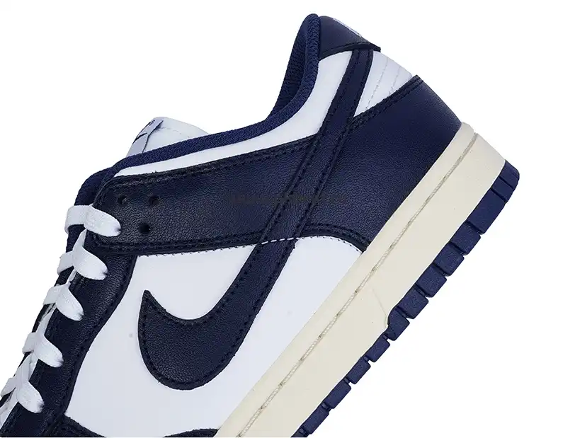 PK GOD Dunk Low Vintage Navy W RETAIL MATERIALS READY TO SHIP